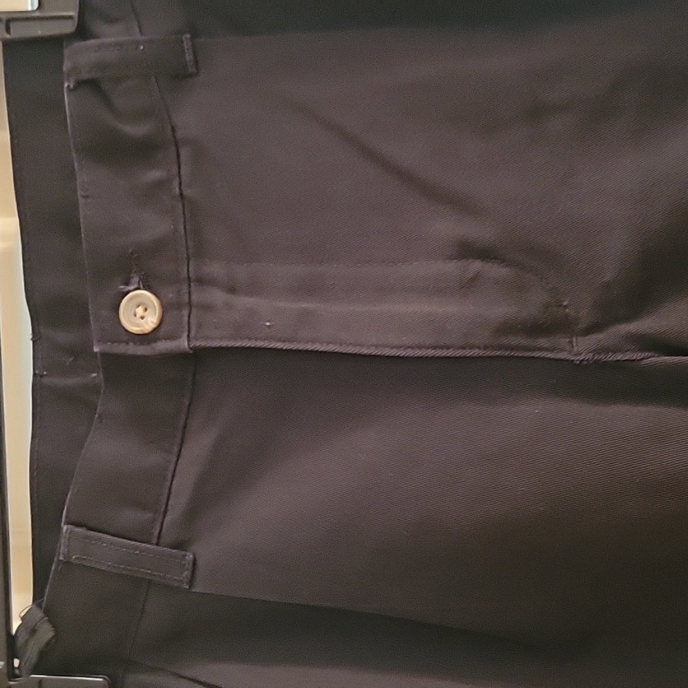 Chaps black pants 12 husky - Picture 2 of 5